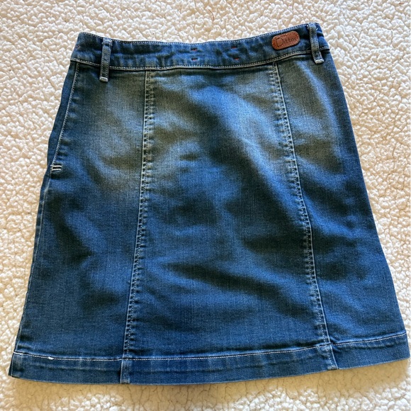 Ditto Denim A-line skirt size 24 - Picture 2 of 3